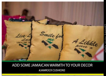 Jamrock cushions